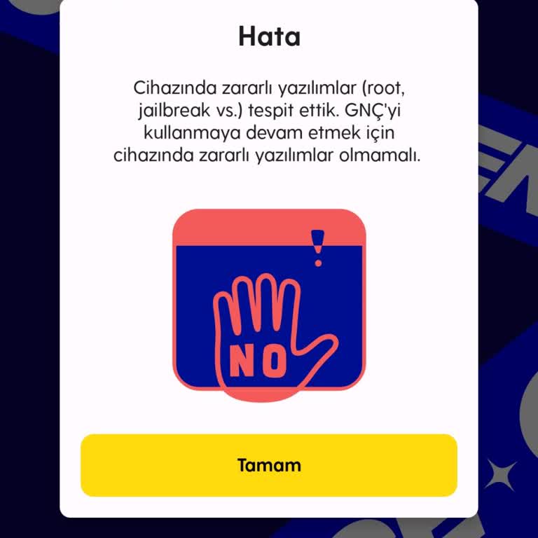 Turkcell Gnç Uygulamasına Giriş Yapamıyorum