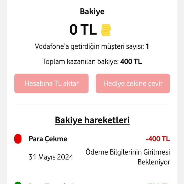 Vodafone Link Uygulamasıyla İlgili Yaşadığım Sorunlar