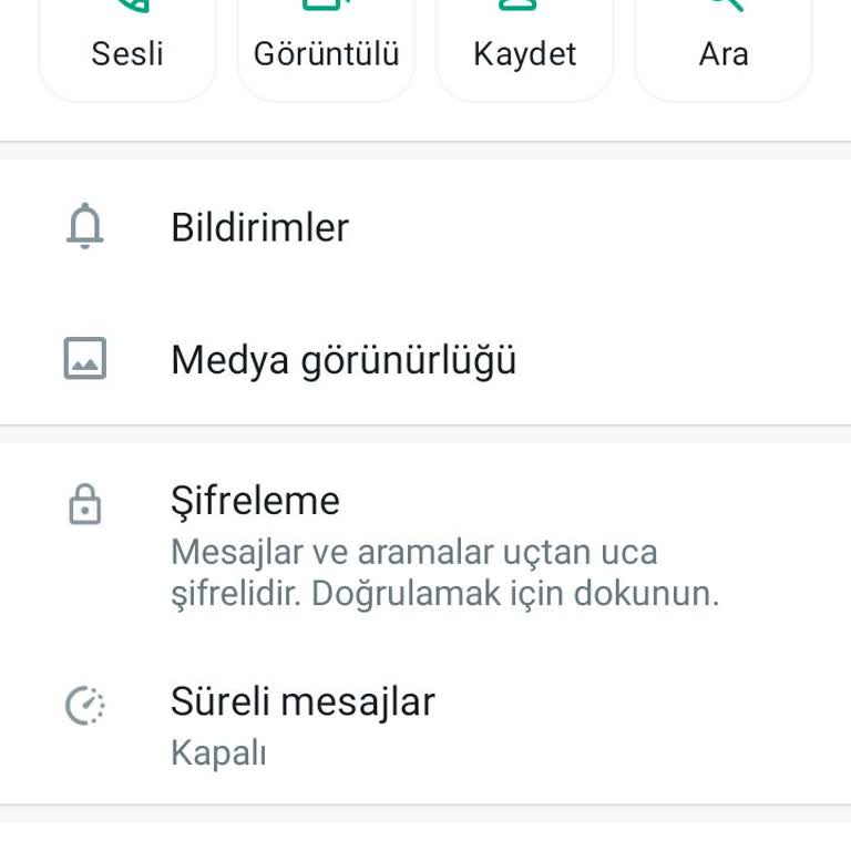 WhatsApp Dan Gelen Mesaj