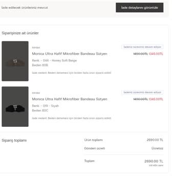 Intimissimi İade Sürecinde Yaşanan Sorunlar Ve Gecikmeler