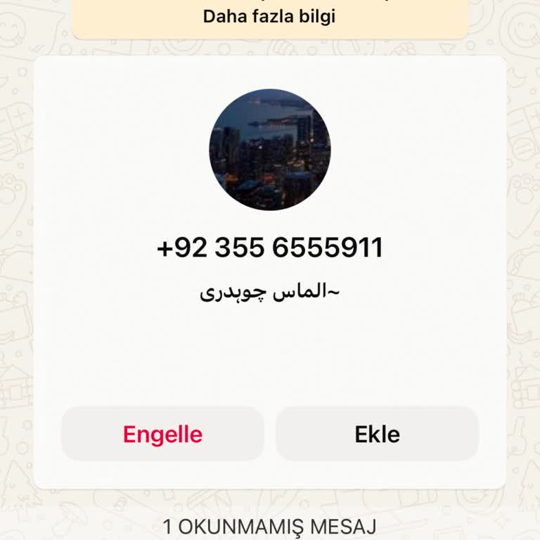WhatsApp Mesajı Güvenli Olmayan