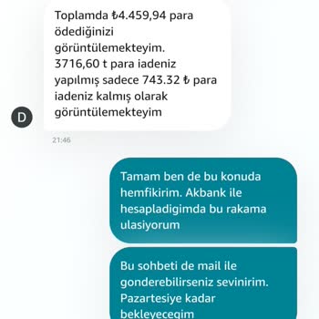 Amazon Para İadesi Ve Ürünün Arkasında Durmama