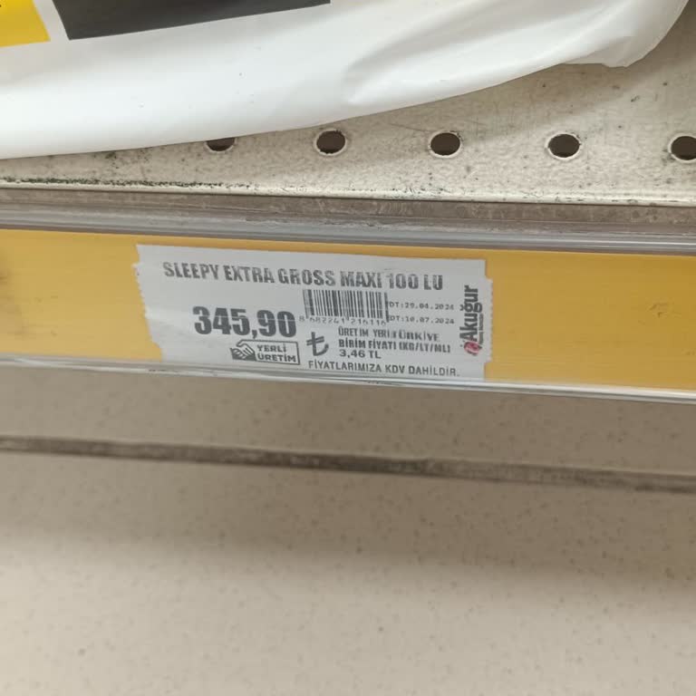 Akuğur Market Etiket Üzerinden Ürün Vermiyor