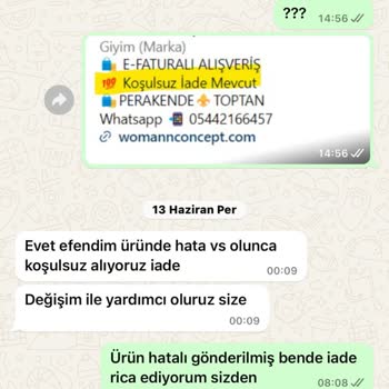 Womanconncept (Instagram) Womanconncept (Instagram Markası) Ne Ürün Gönderiyor Ne Para İadesi!