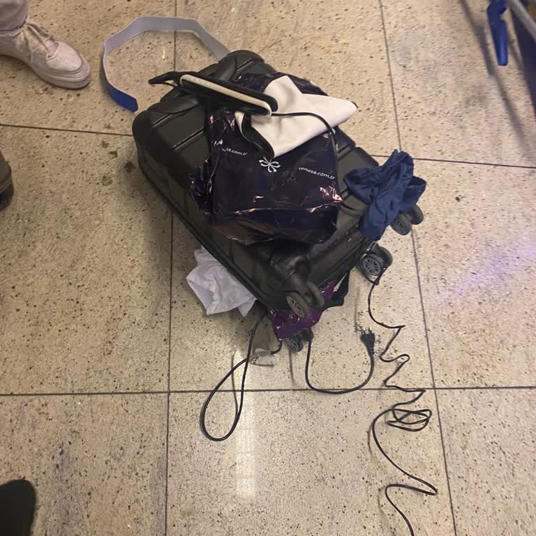 Anadolu Jet Plansız Uçuş Valiz Patladı.