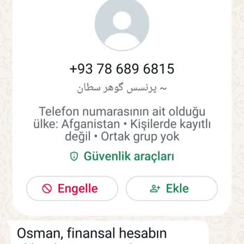 WhatsApp Afganistan WhatsApp Mesaj