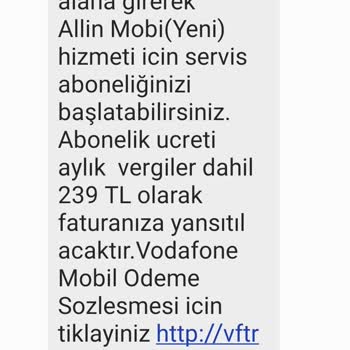 Vodafone Mobil Ödeme Sorunu Ve Yetersiz Müşteri Hizmeti