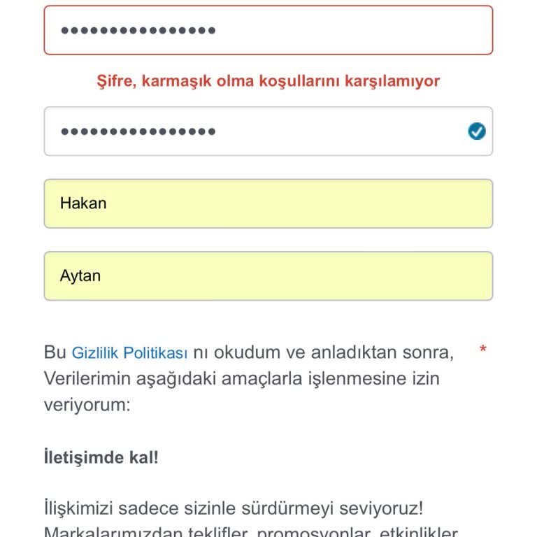 Opel Myopel Kayıt Sorunu