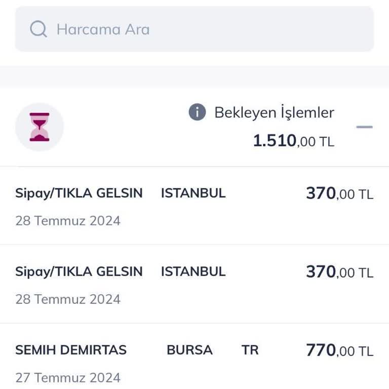 Tıkla Gelsin Çift Para Çekimi Ve Sipariş Sorunu