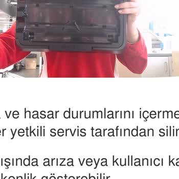 PHILIPS Ev Aletleri Philips Aqua Trio 7000 Mağduriyeti