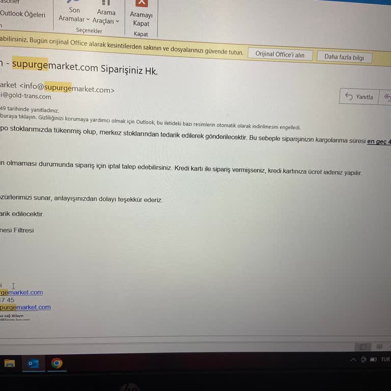 Electrolux Yedek Parça Teslimat Sorunu - Süpürge Market