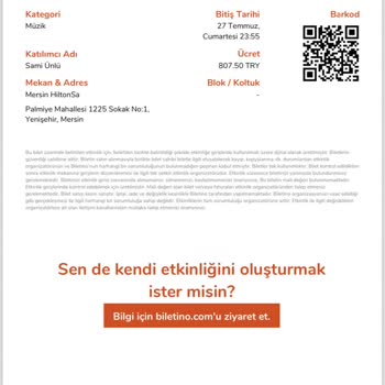 Biletino.com Sitesi, The Rise Of EOS Etkinlik Bilet İadesi