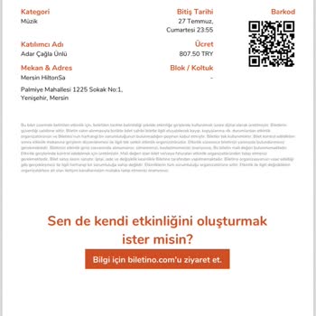 Biletino.com Sitesi, The Rise Of EOS Etkinlik Bilet İadesi