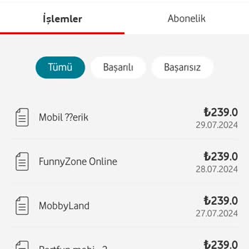 Vodafone Kendi Kendine Abonelik