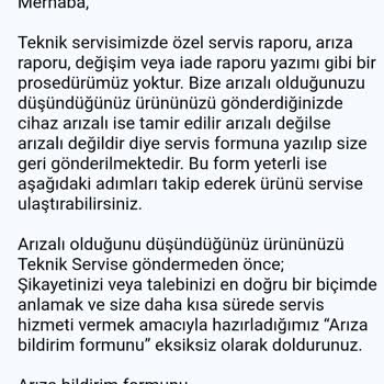 A101 Ayıplı Malı İade Almıyor!