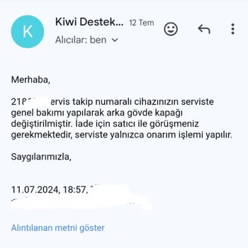 A101 Ayıplı Malı İade Almıyor!