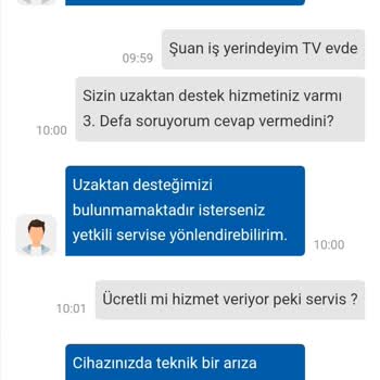 Sunny Marka Müşteri Destek Ekibi Sorunu