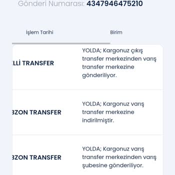 Aras Kargo Geç Gelen Kargo