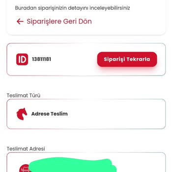 Saloon Burger Adrese Teslim Edilmeyen Sipariş Ve İade Sorunu