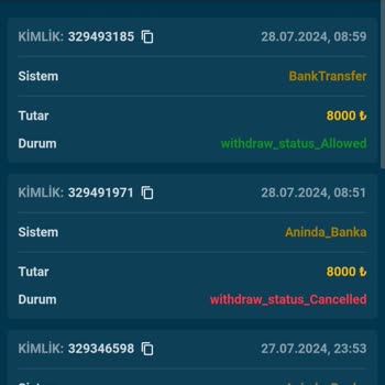 Arzbahis Çekim Sorunu