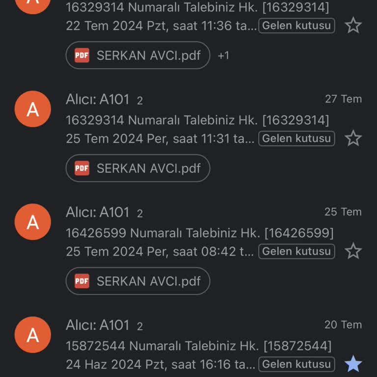 A101 Geri Dönüş Yok