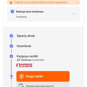 Horoz Lojistik Kargo Takibi Ve Teslim Sorunu