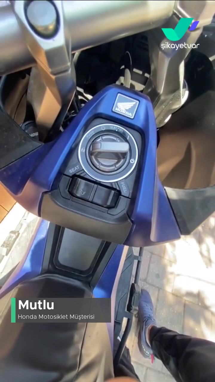 Honda ADV  350 Bagaj Açma Tuşunun Boyası Kalktı Garanti Red Verdi! videonun kapak resmi
