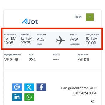 Ajet Operasyonu Ve Müşteri Hizmetleri Kalitesizliği