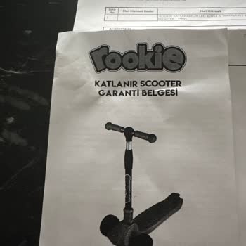 Rookie Big Foot Scooter: Direksiyon Sorunu Ve Müşteri Hizmetleri Erişimsizliği