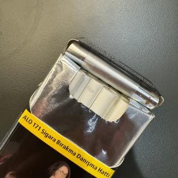 Philip Morris Marlboro Touch Blue Sigara Filtresinde Cisim!