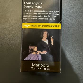 Philip Morris Marlboro Touch Blue Sigara Filtresinde Cisim!
