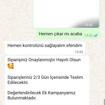 Setrms Ürün Teslimat Veya Para İade