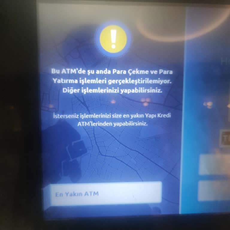 Yapı Kredi Bankası ATM Arızaları Ve Hizmet Kalitesi Sorunu