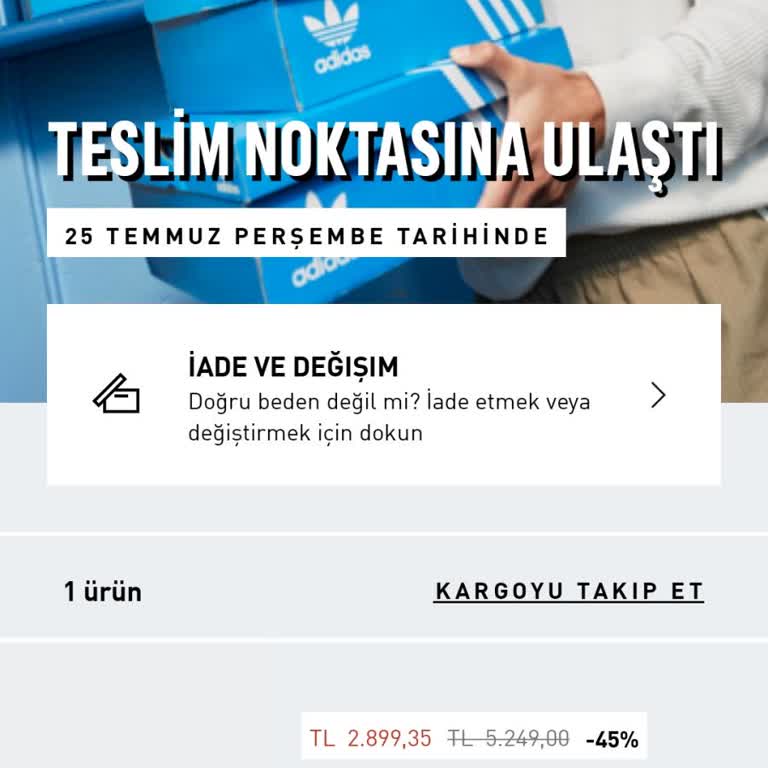Adidas Müşteri Hizmetlerinden Dönüş Sağlanmıyor