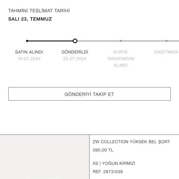 Zara Teslimatında Gecikmeler Ve Sorumsuzluk