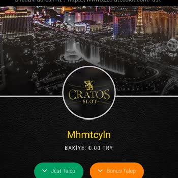 Cratosslot Yatırdığınız Paralar Hesaba Geçmiyor.