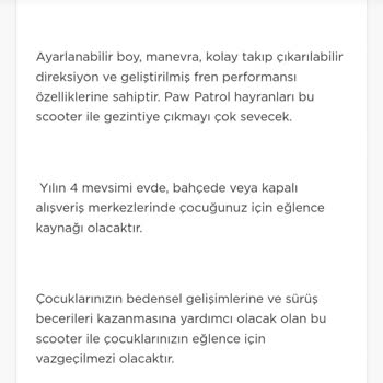 Toyzz Shop Ürünün Arkasında Durmuyor