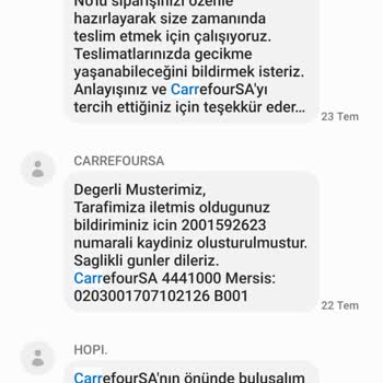 Carrefour Sıfır Müşteri Memnuniyeti