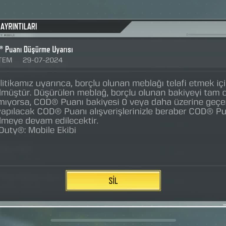 Call Of Duty Param Gitti Fakat CP Ler Gelmedi