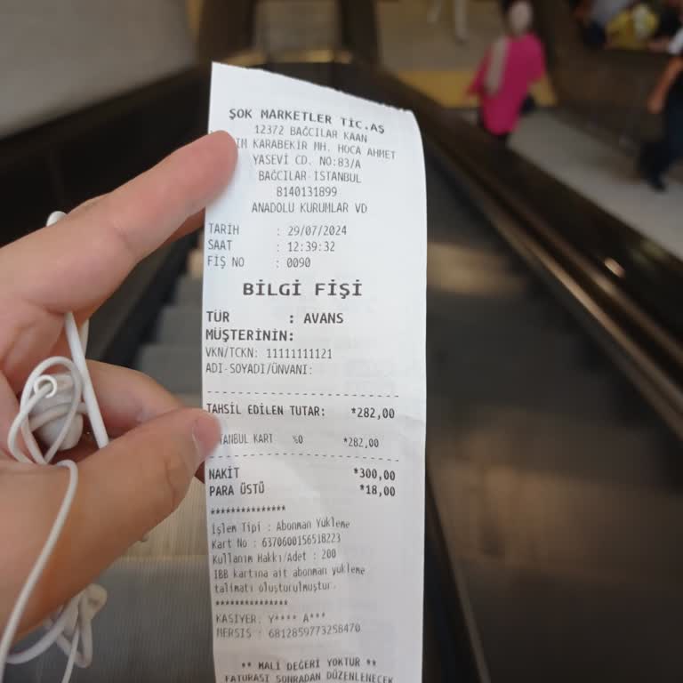 Şok Market Abonman Yükleme Bedeli 32 TL