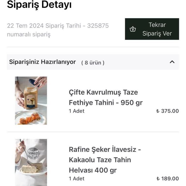 Bercekız Servet Şekerleme Siparişim Neden Gecikti?