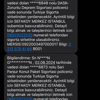 Türkiye Sigorta Yaptırmayın Çözümsüz Kalırsınız