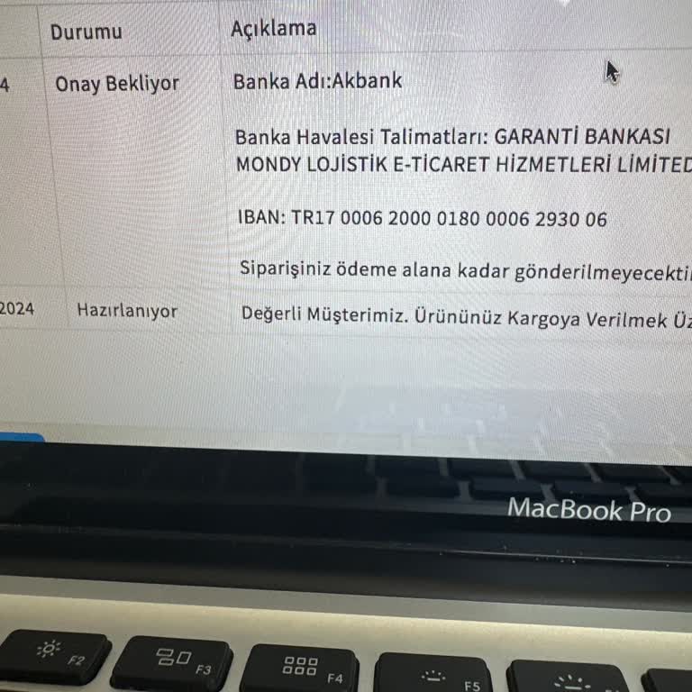 Mondy Shop Onay Aşamasında Kalması