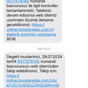 Toroslar Elektrik Dağıtım Elektrik Kesintileri Her Gün