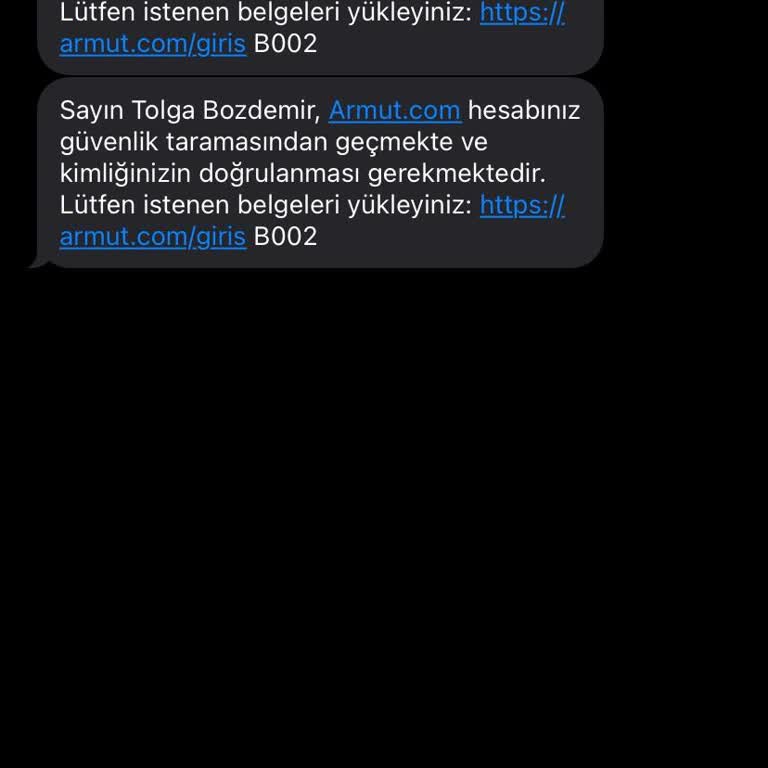 Armut Hesap Kapatıldı Hala Mesaj Geliyor