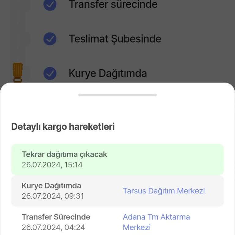 Hepsijet Antalya'dan Mersin'e Bir Haftadır Gelmeyen Kargo