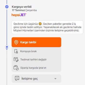 Hepsijet Hasarlı Ürün Diyerek Siparişi İptal Etti Ve Sonrası...