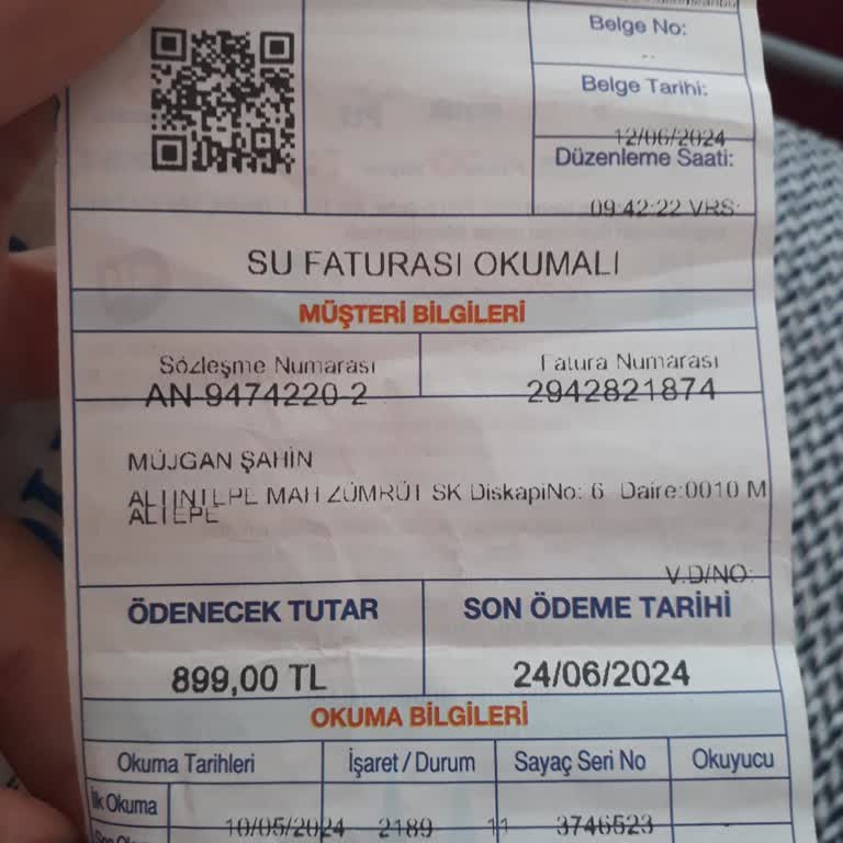 İBB - İstanbul Büyükşehir Belediyesi Su Faturası Şikayeti