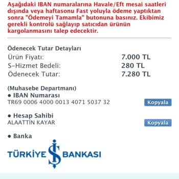 Sahibinden Sahibinde Param Güvende