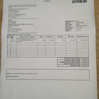 Voge Türkiye Voge' Zedeyim. Ayıplı Mal İçin Artık Tek Çözüm Dava